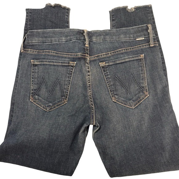 MOTHER Jeans Looker Ankle Fray in Girl Crush - Picture 3 of 10